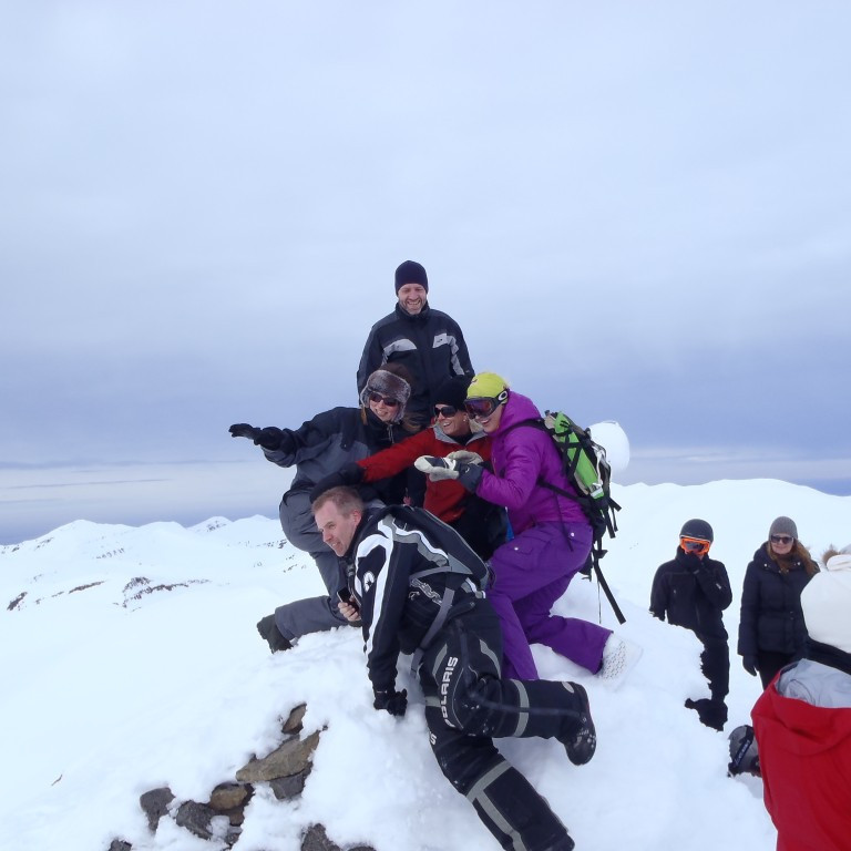 Allir vilja komast &aacute; toppinn.